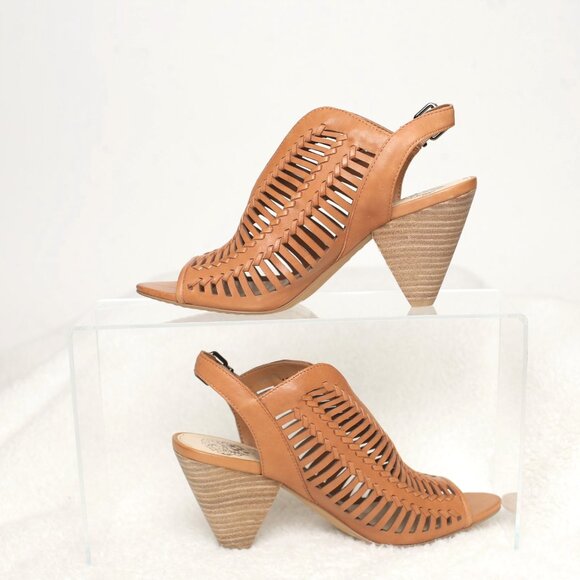 NEW Vince Camuto Earinan Woven Stack Casual Shoe 7.5/38 - Picture 2 of 6